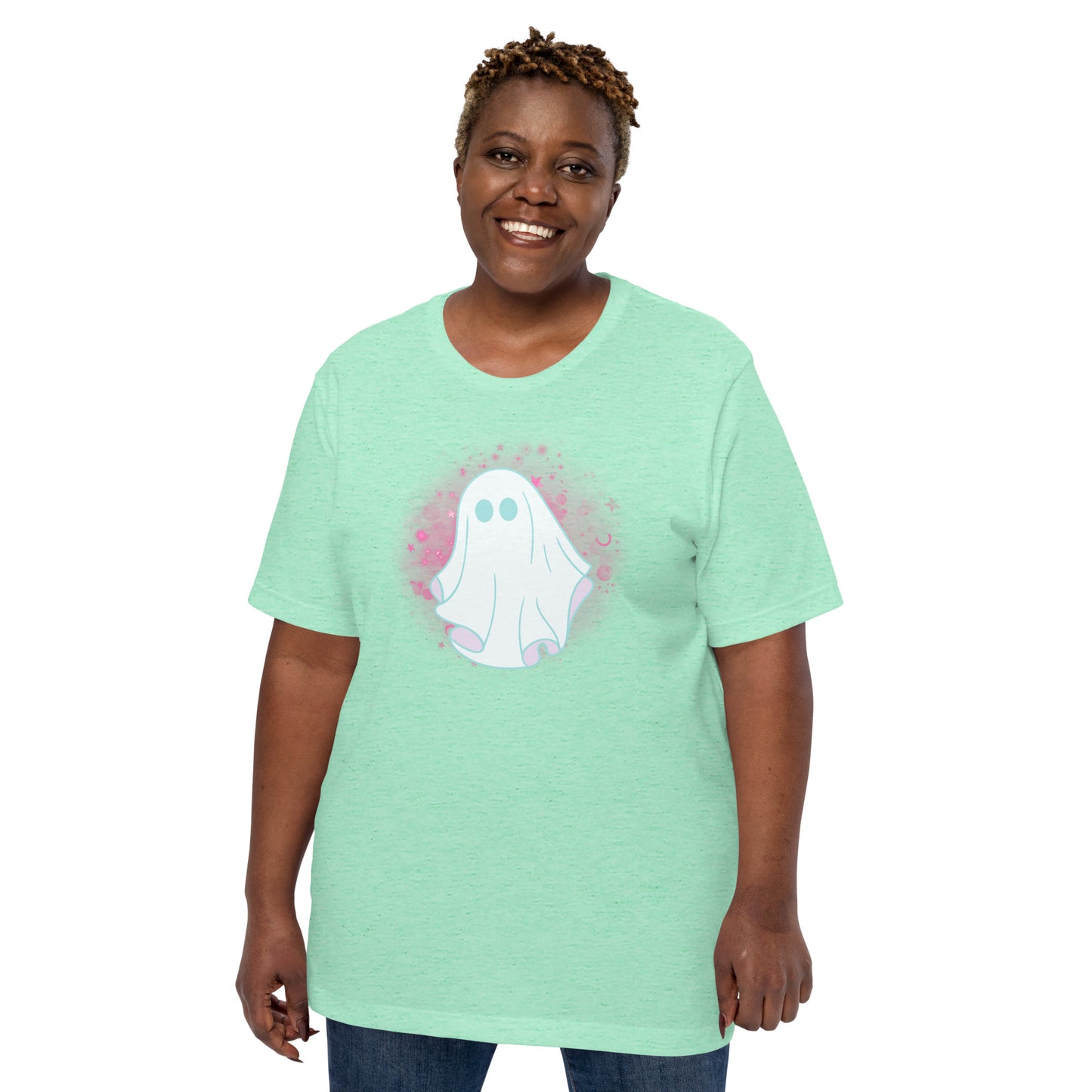 Pastel Ghost (Light) - Lightweight T-Shirt
