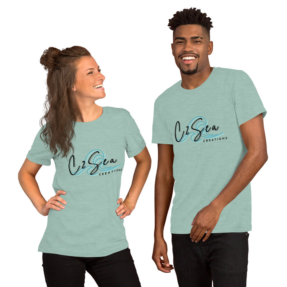 CUSTOM - C2Sea Lightweight T-Shirt (Unisex) Dark Lettering