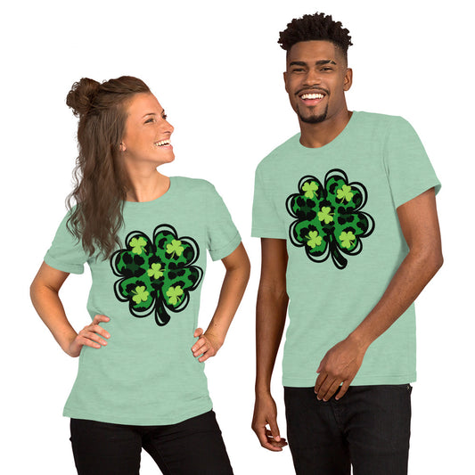 Leopard Clover - Lightweight T-Shirt