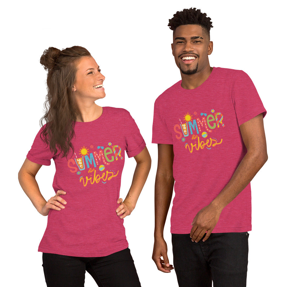 Summer Beach Vibes - Lightweight T-Shirt