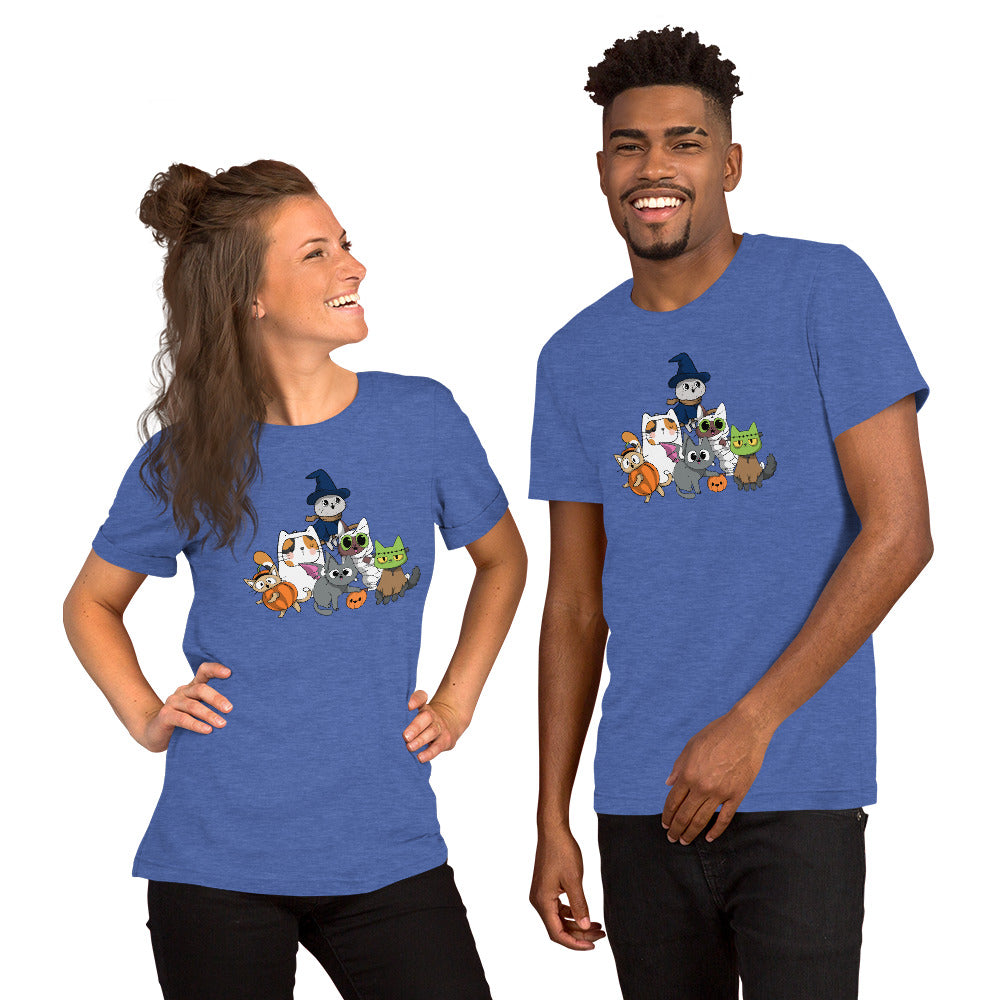Halloween Cats - Lightweight T-Shirt
