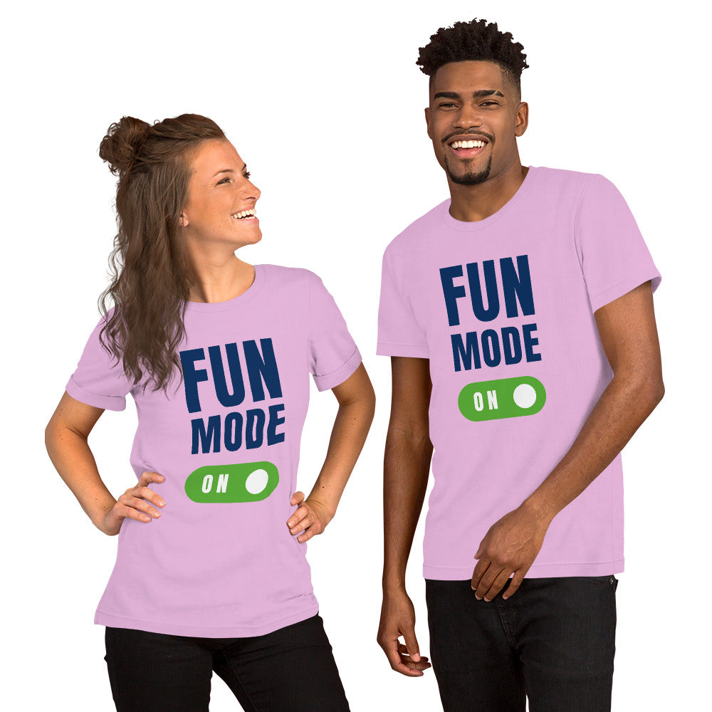 Fun Mode ON (Light) - Lightweight T-Shirt