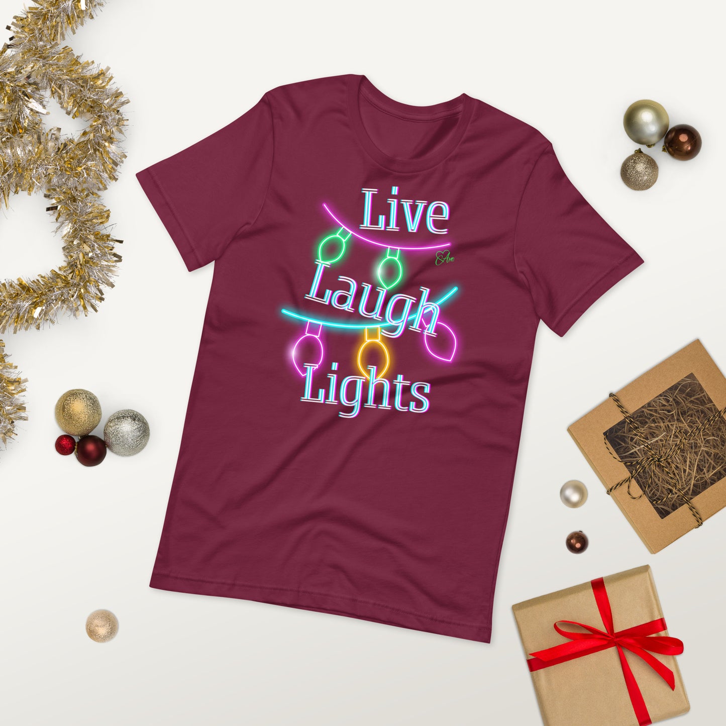 Lights Dark - Lightweight T-Shirt