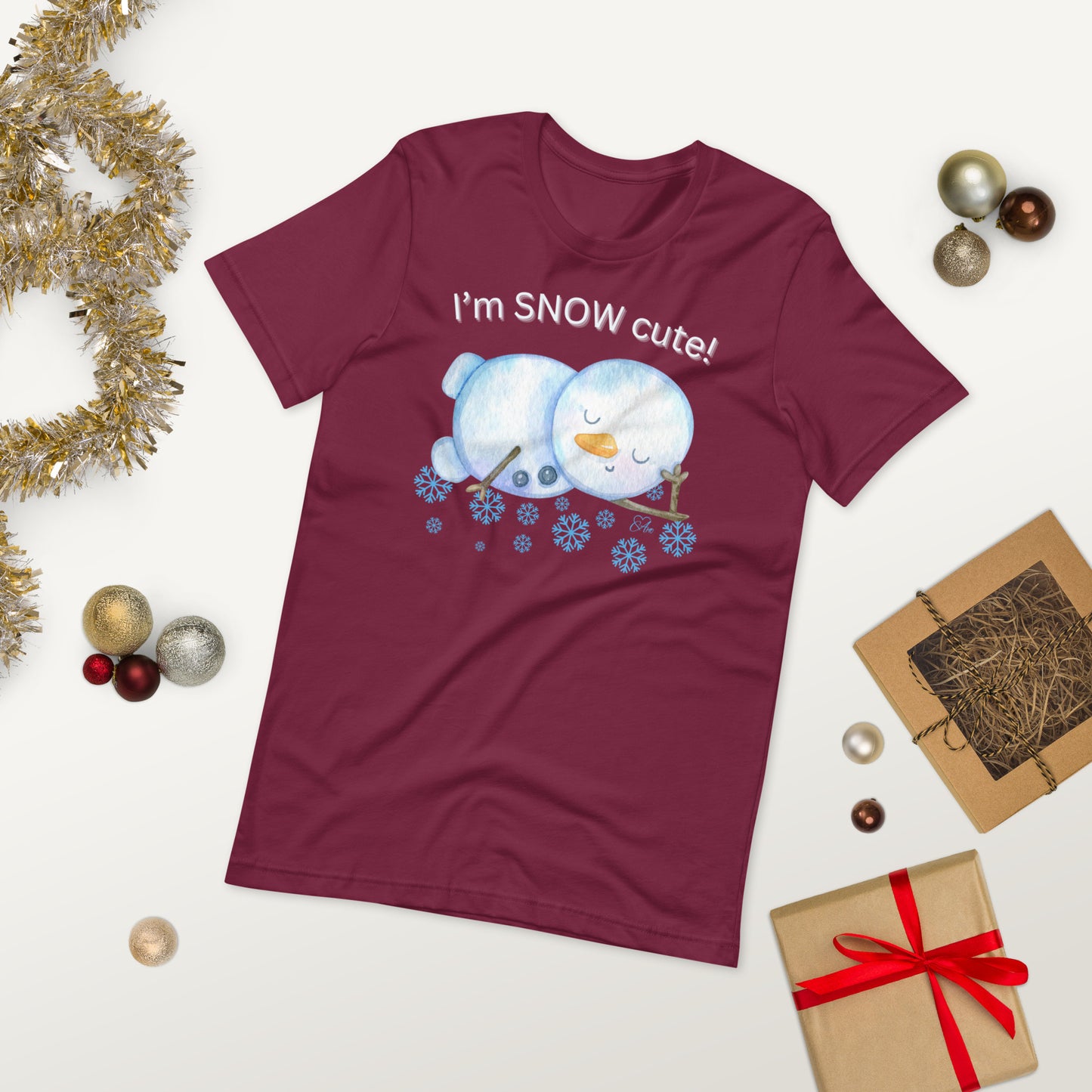Snow Cute - Lightweight T-Shirt