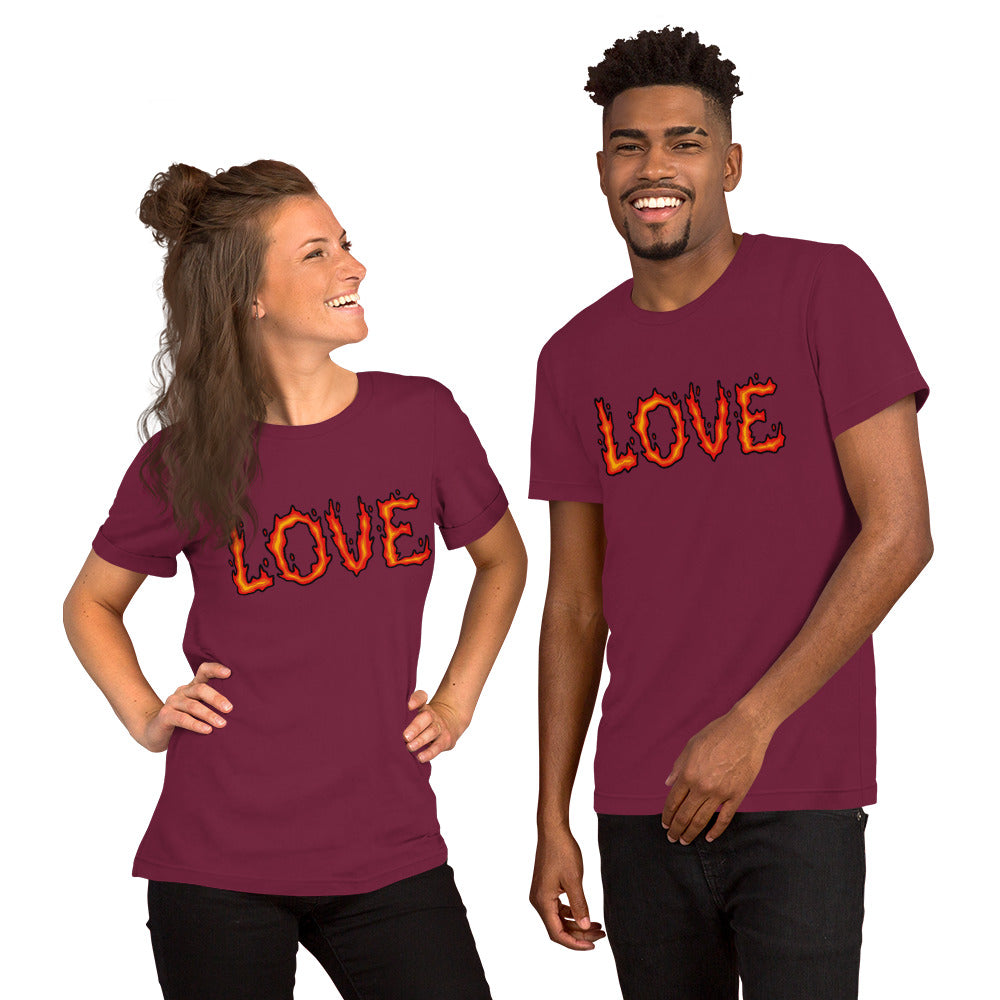 Burning Love - Lightweight T-shirt