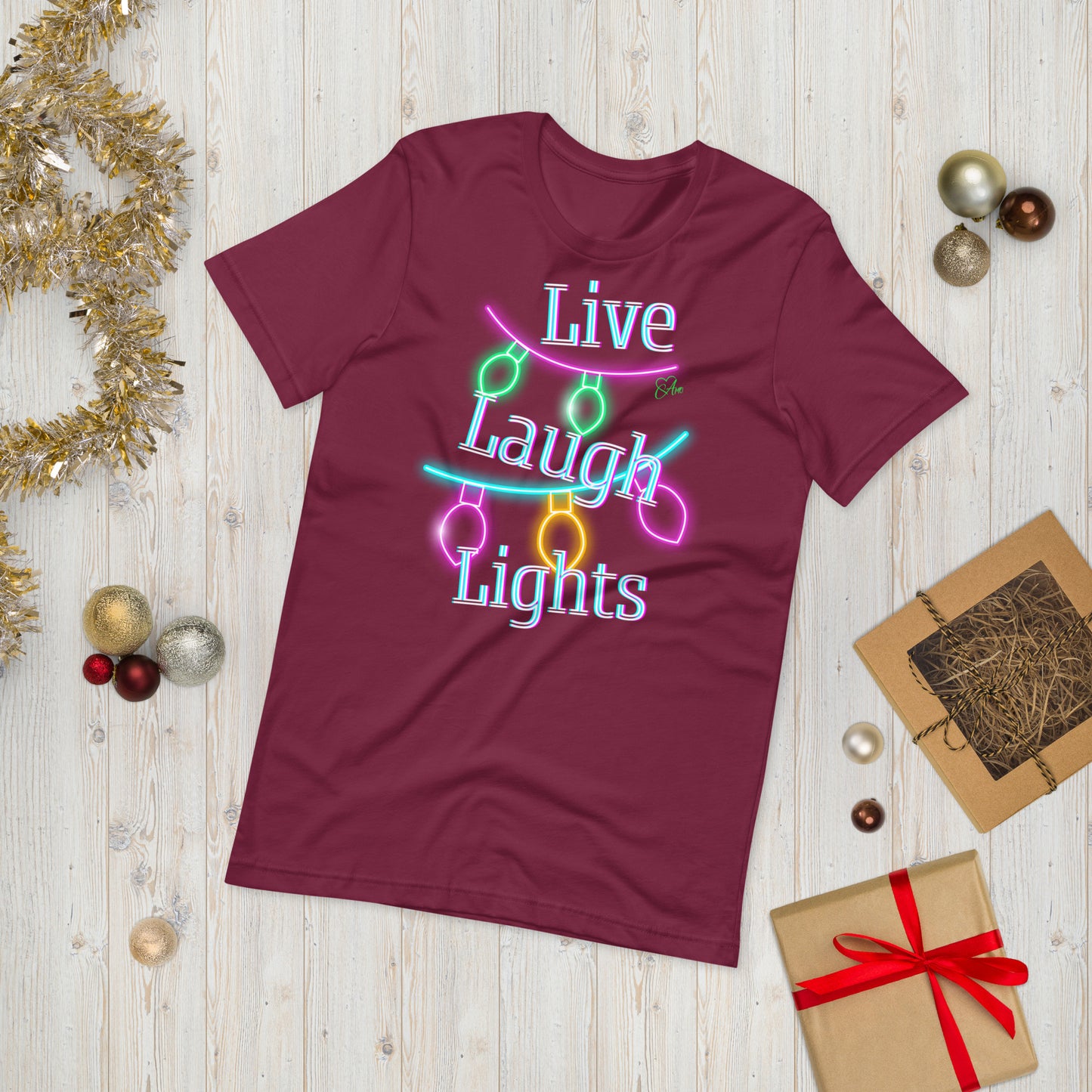 Lights Dark - Lightweight T-Shirt