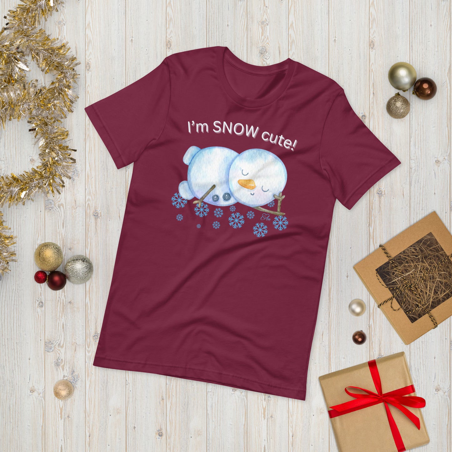 Snow Cute - Lightweight T-Shirt
