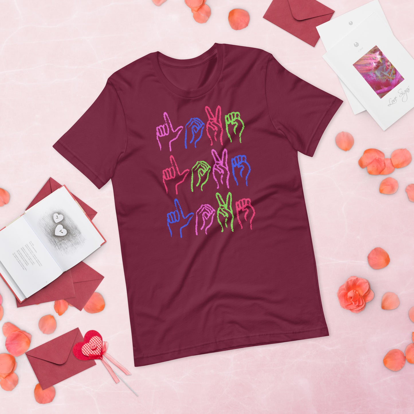 Love (Sign Language) - Lightweight T-Shirt