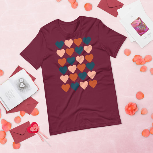 Neutral Hearts - Lightweight T-Shirt