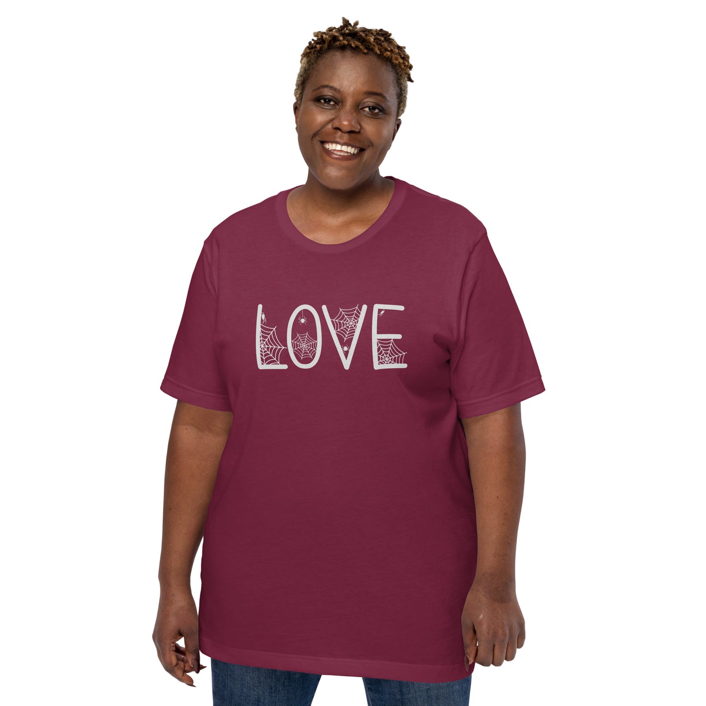 Webs of Love (Dark) - Lightweight T-Shirt