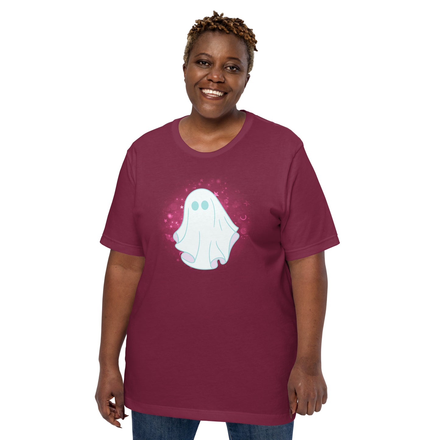 Pastel Ghost (Dark) - Lightweight T-Shirt
