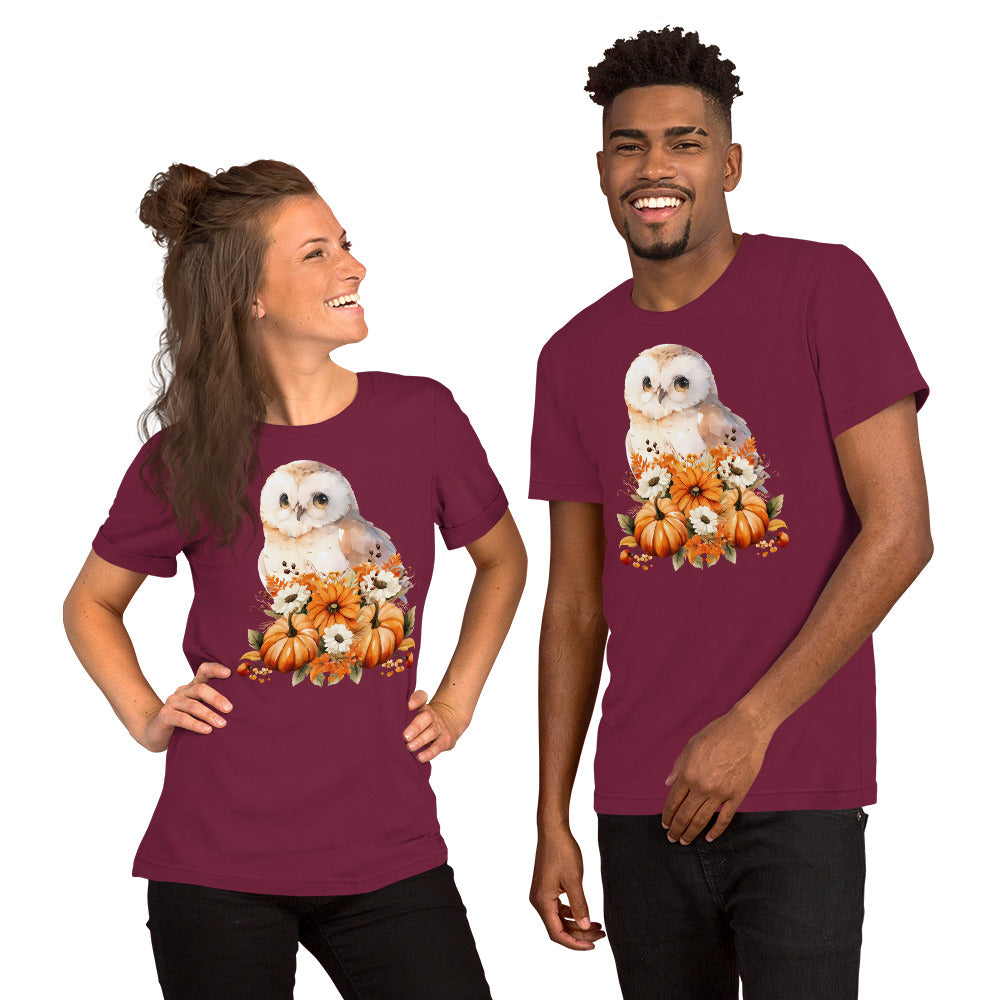 Autumn Owl - Lightweight T-Shirt