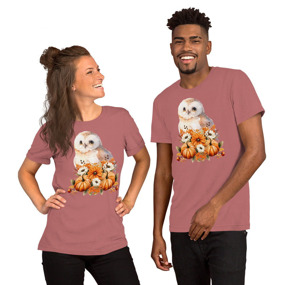 Autumn Owl - Lightweight T-Shirt