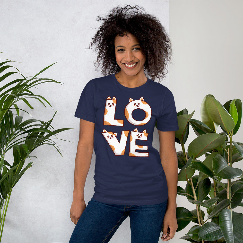 Cat Love - Lightweight T-Shirt