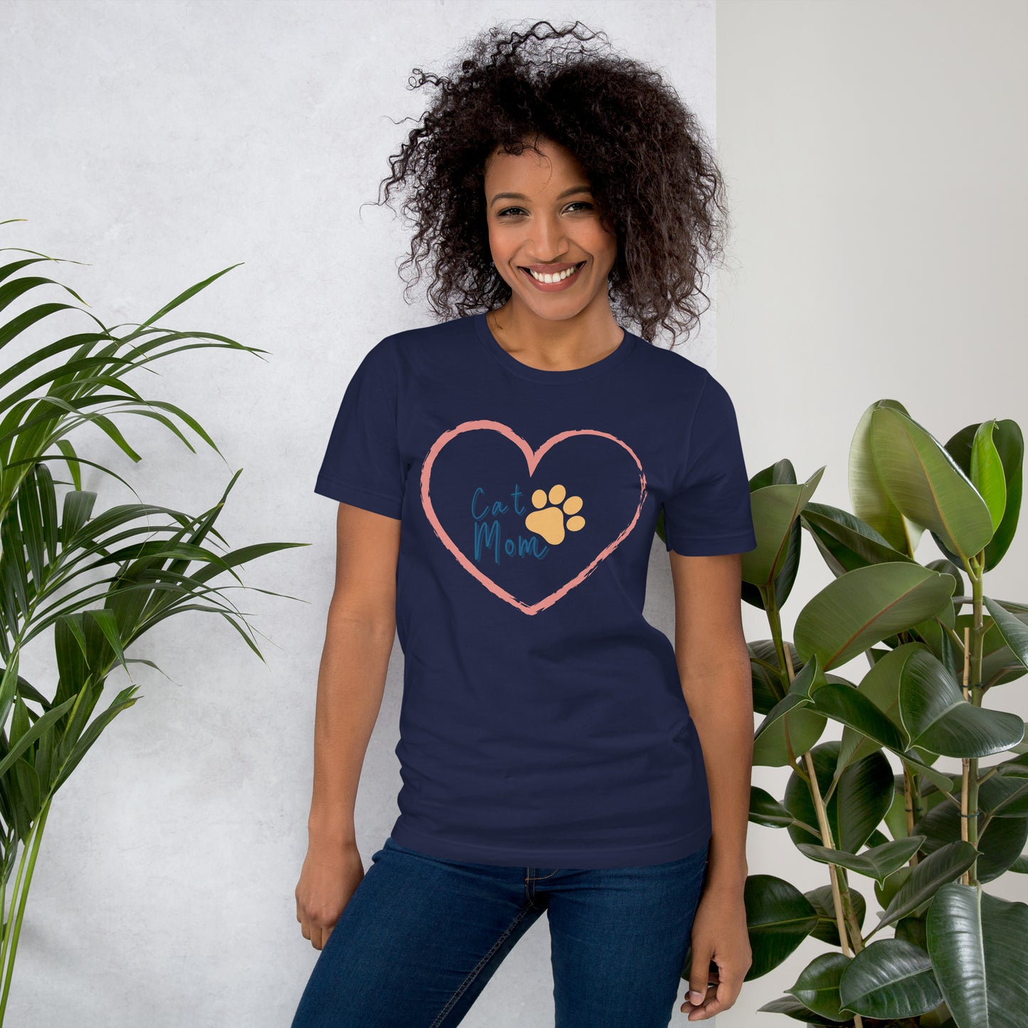 Cat Mom  - Lightweight T-Shirt