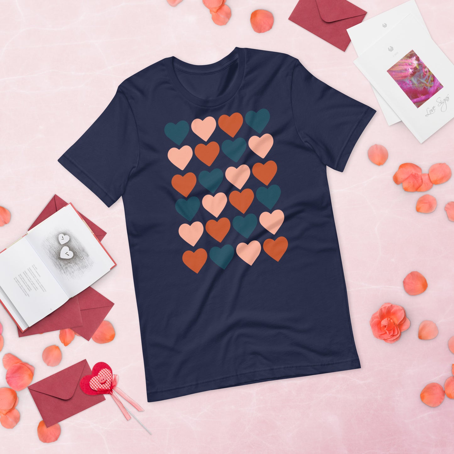 Neutral Hearts - Lightweight T-Shirt