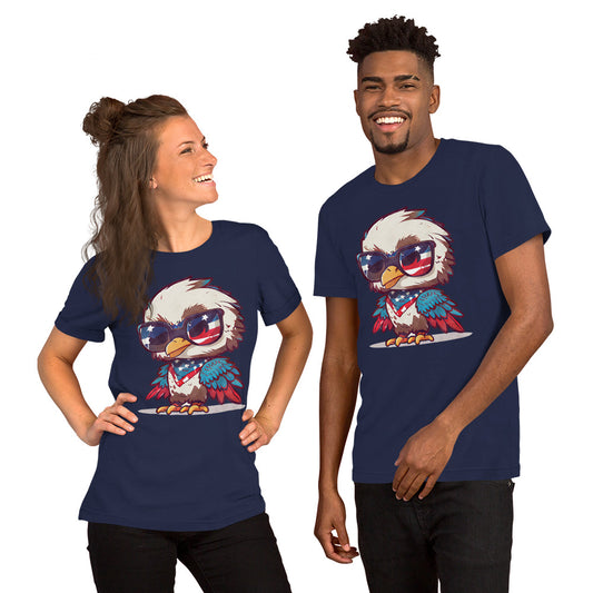 Patriotic Eagle - Lightweight T-Shirt