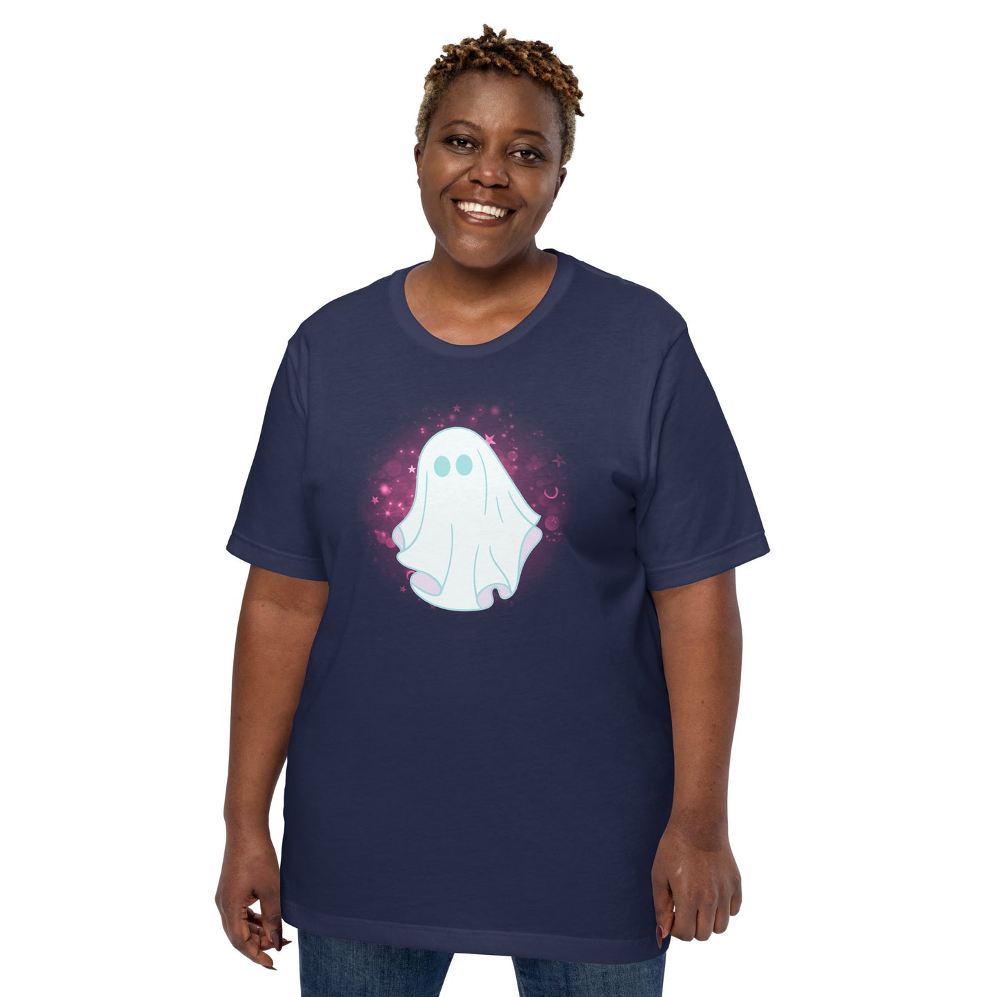Pastel Ghost (Dark) - Lightweight T-Shirt