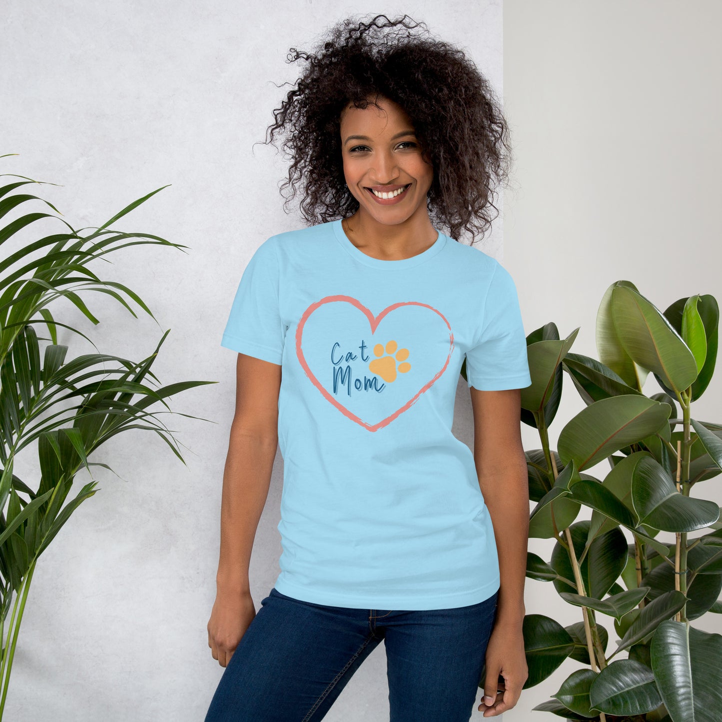 Cat Mom  - Lightweight T-Shirt