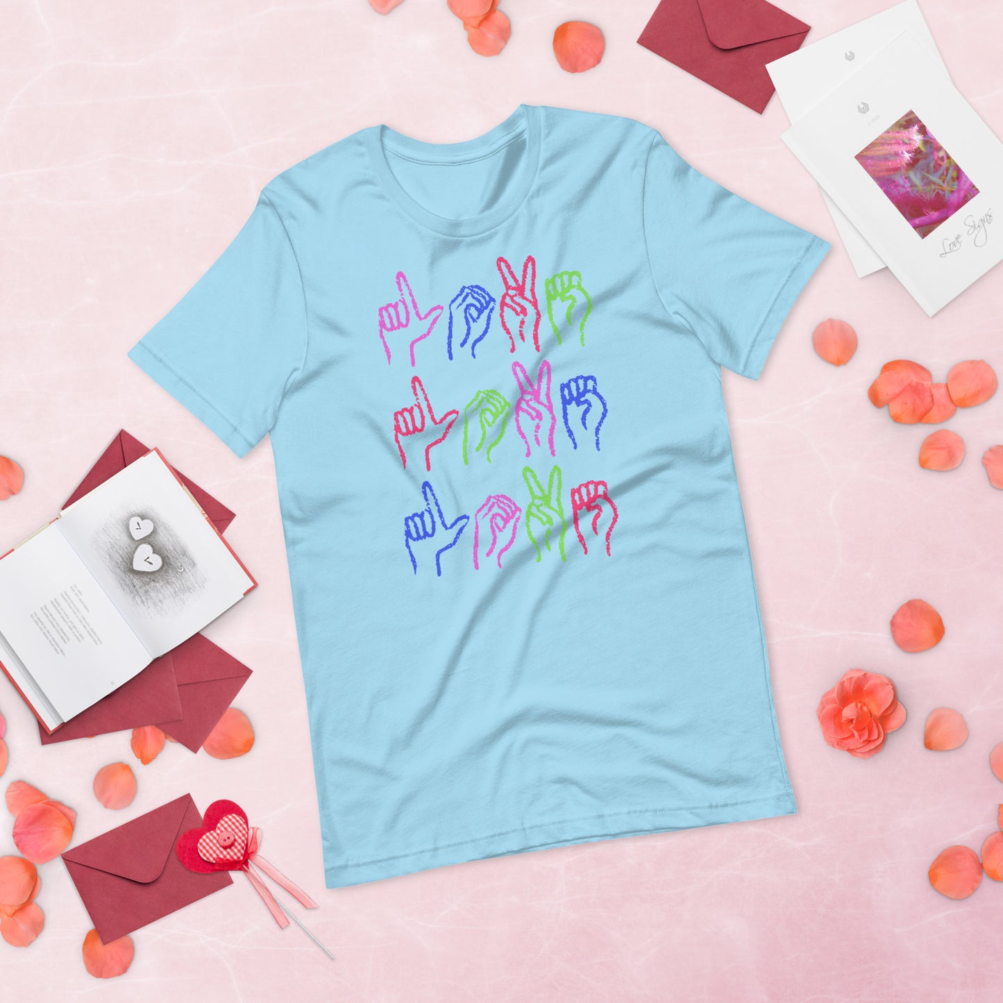 Love (Sign Language) - Lightweight T-Shirt