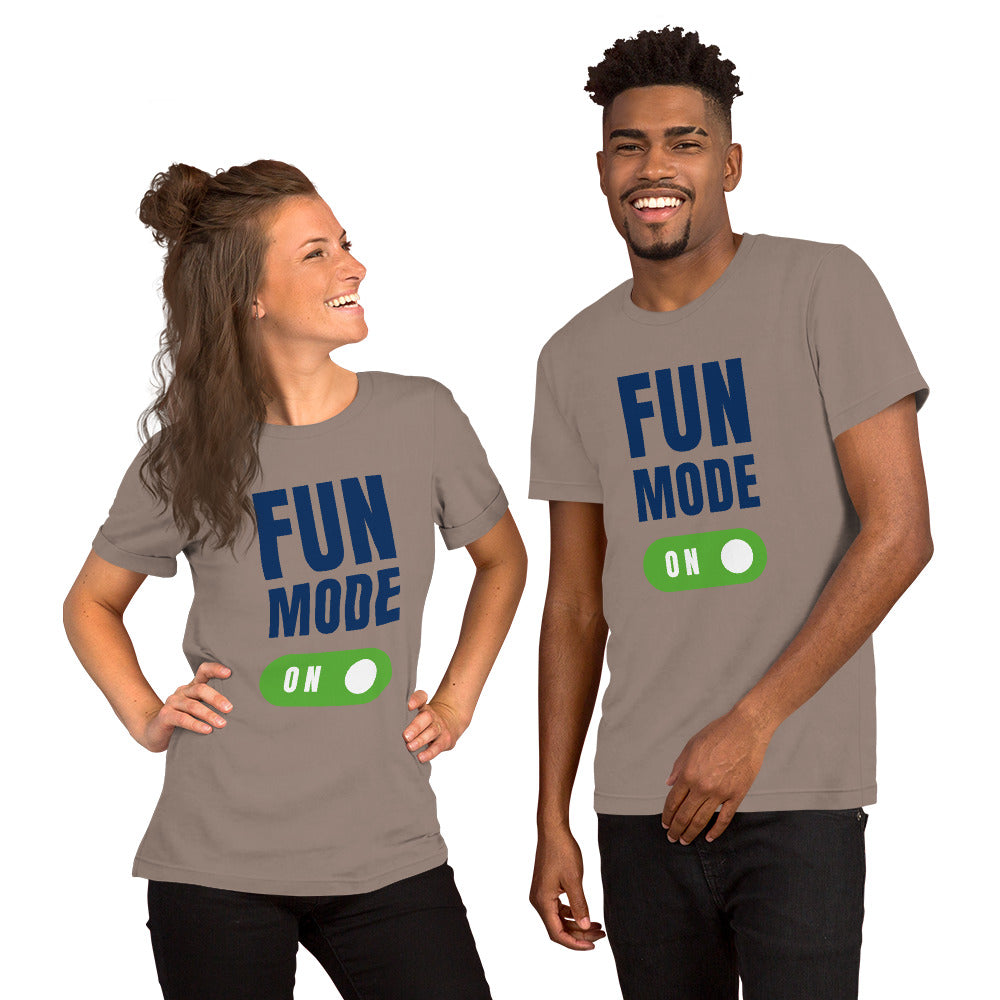 Fun Mode ON (Light) - Lightweight T-Shirt