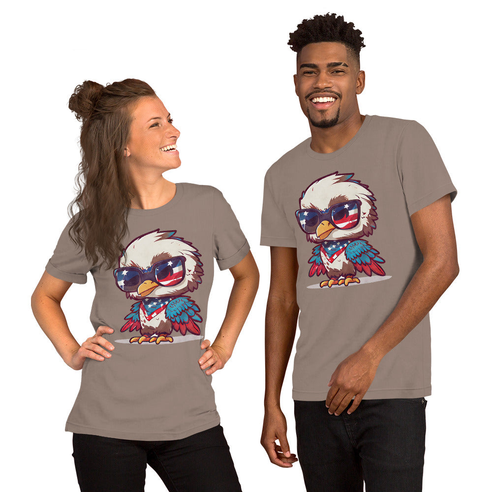 Patriotic Eagle - Lightweight T-Shirt