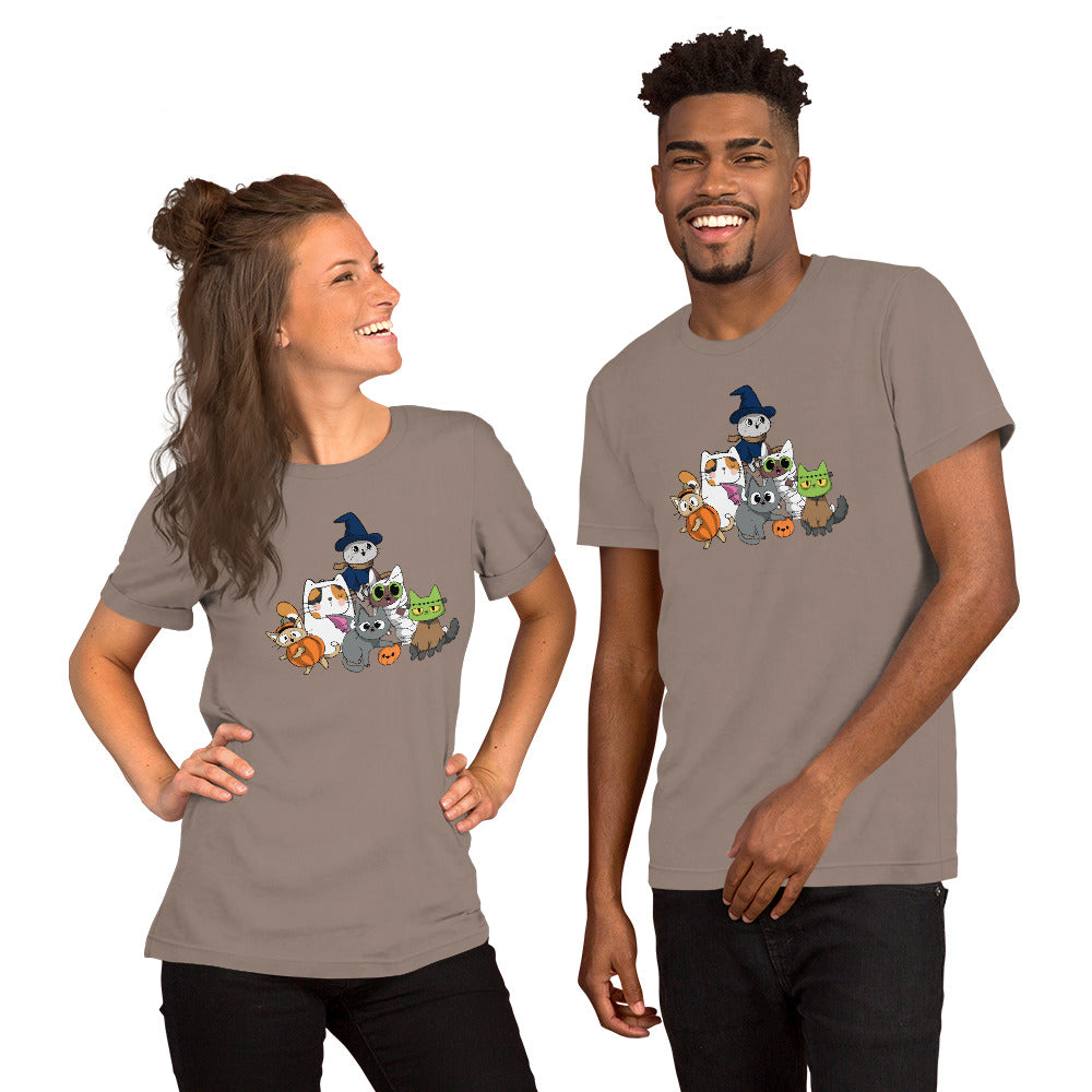 Halloween Cats - Lightweight T-Shirt