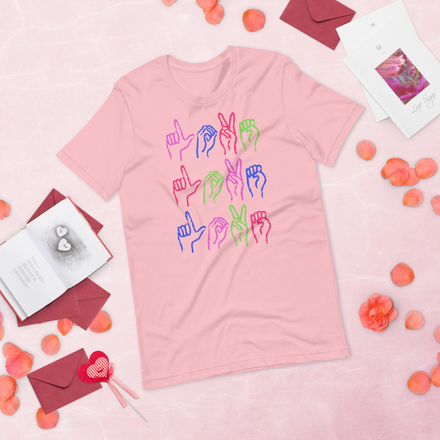 Love (Sign Language) - Lightweight T-Shirt