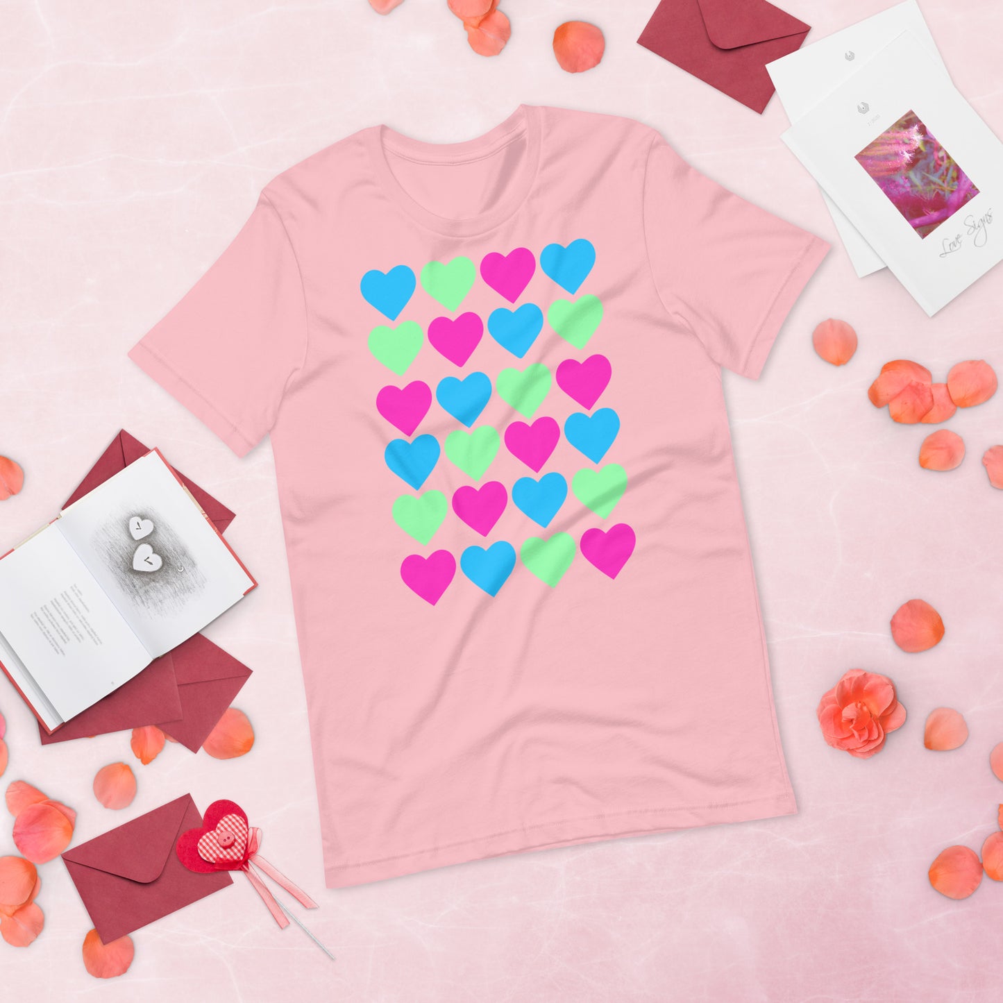 Bright Hearts - Lightweight T-Shirt