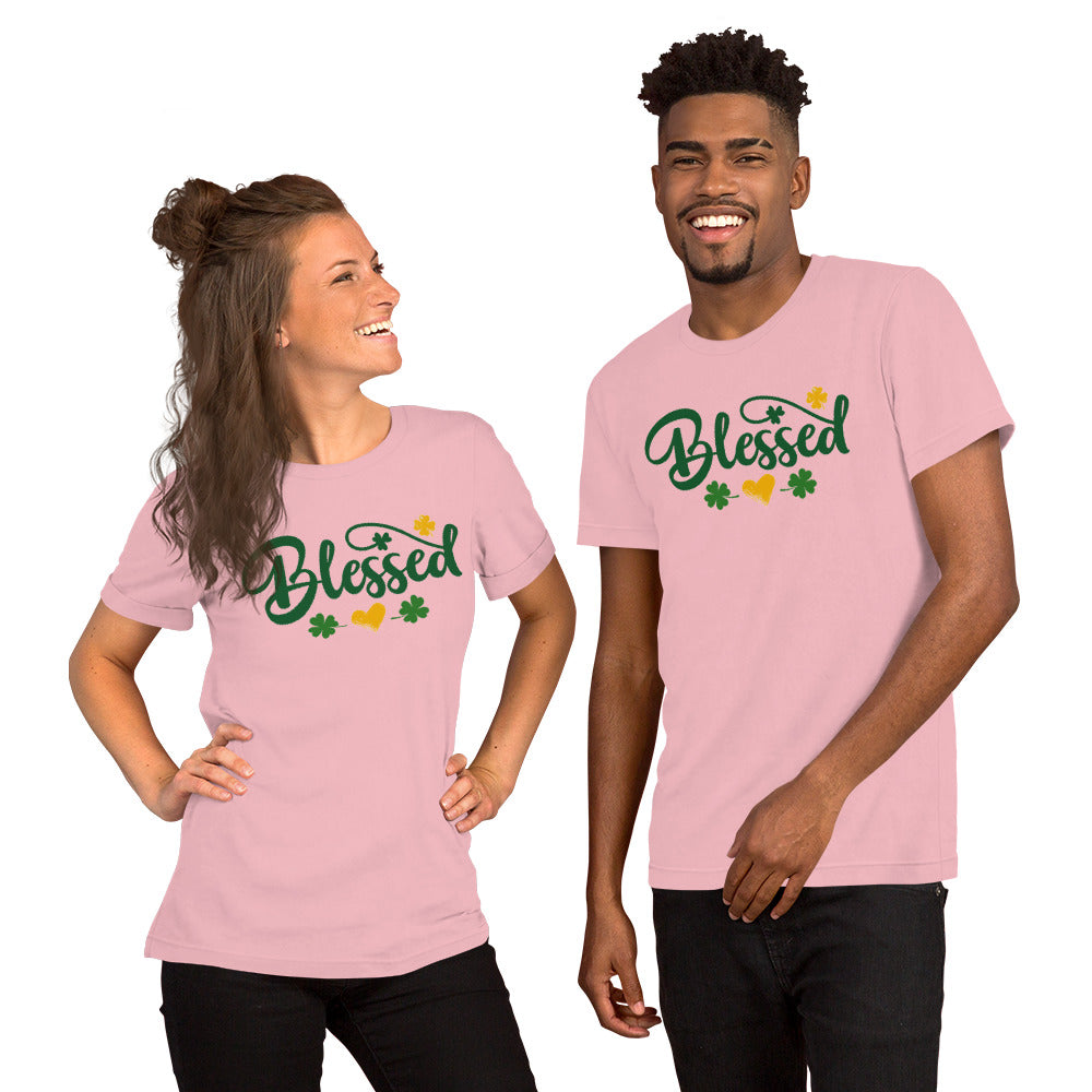 Blessed Clovers (Light) - Lightweight T-Shirt