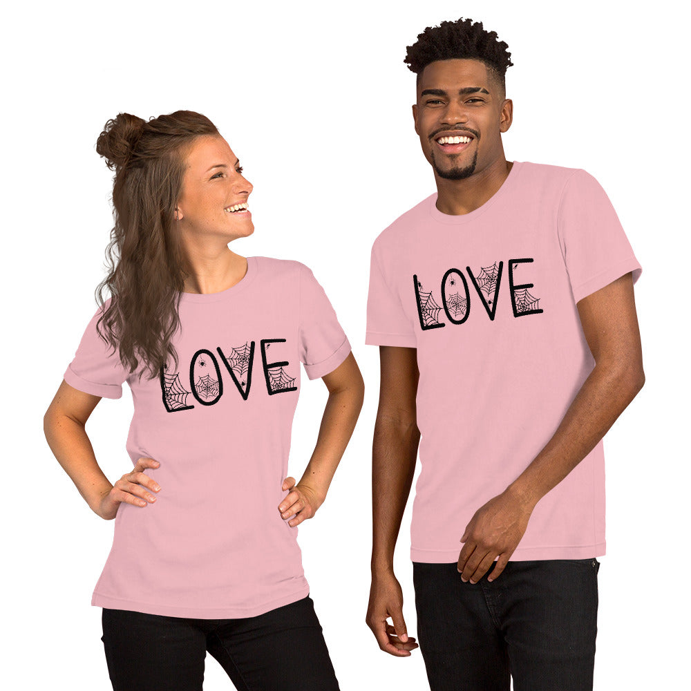 Webs of Love (Light) - Lightweight T-Shirt