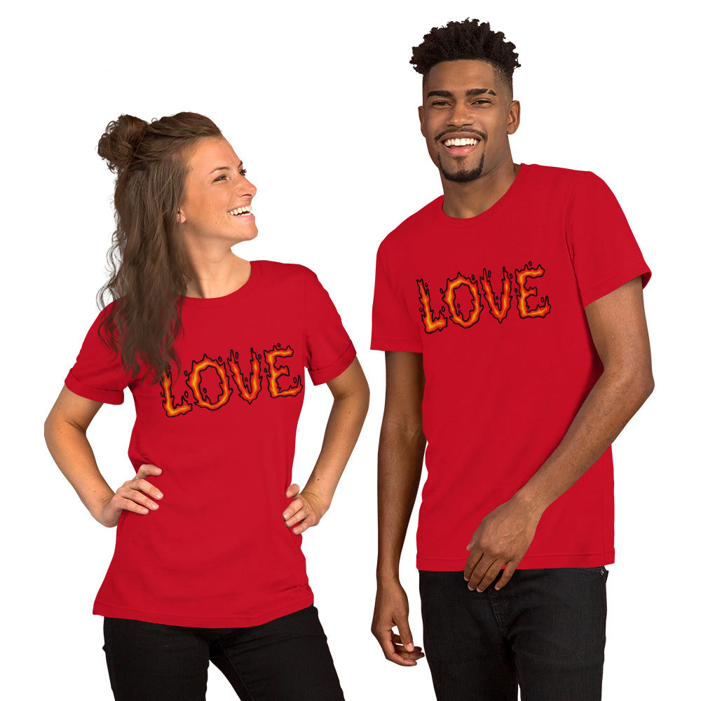 Burning Love - Lightweight T-shirt