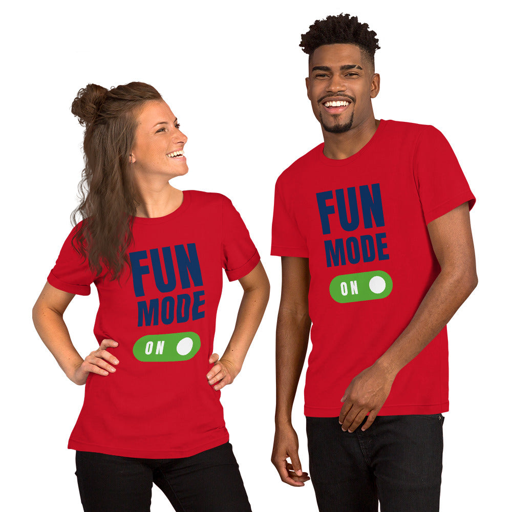 Fun Mode ON (Light) - Lightweight T-Shirt