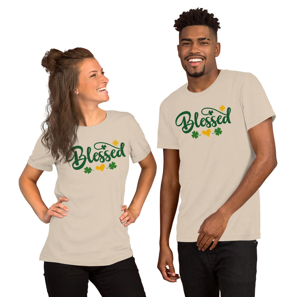 Blessed Clovers (Light) - Lightweight T-Shirt