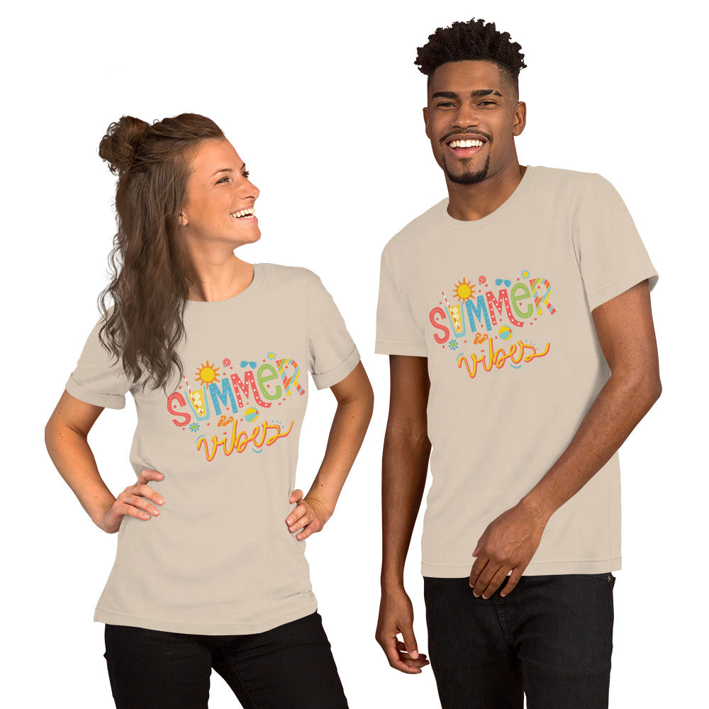 Summer Beach Vibes - Lightweight T-Shirt