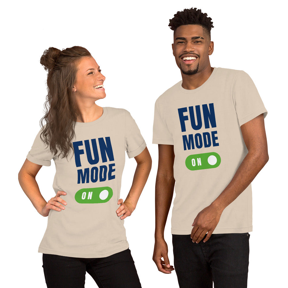 Fun Mode ON (Light) - Lightweight T-Shirt