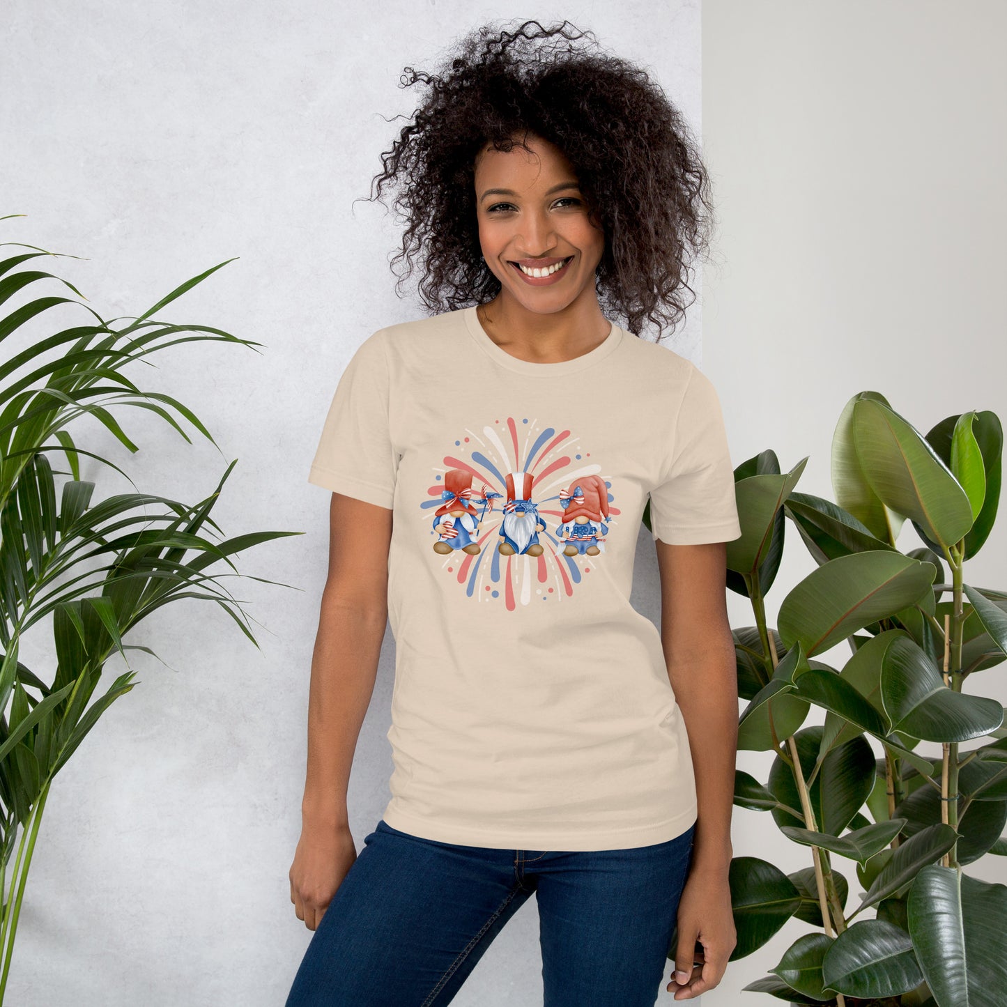 Patriotic Gnomes - Lightweight T-Shirt
