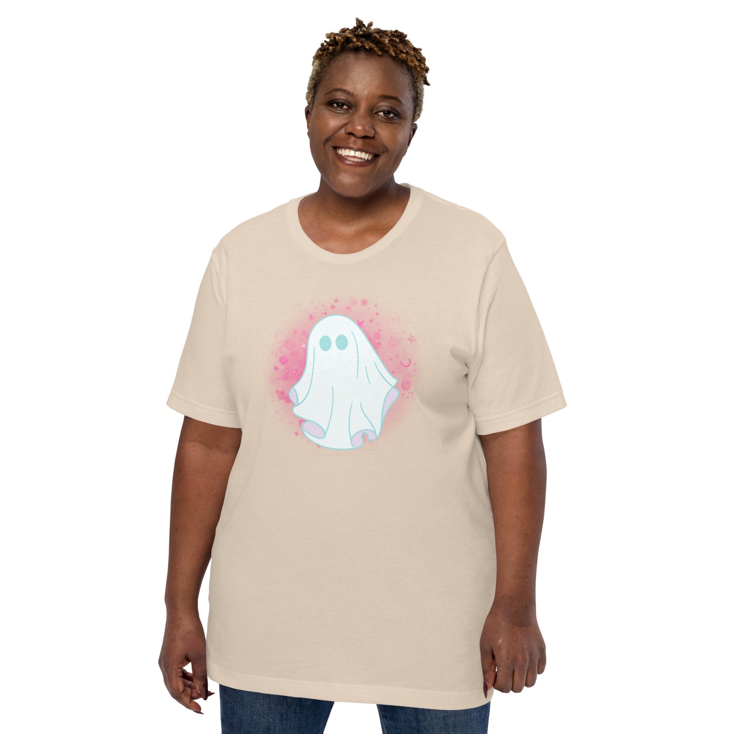 Pastel Ghost (Light) - Lightweight T-Shirt