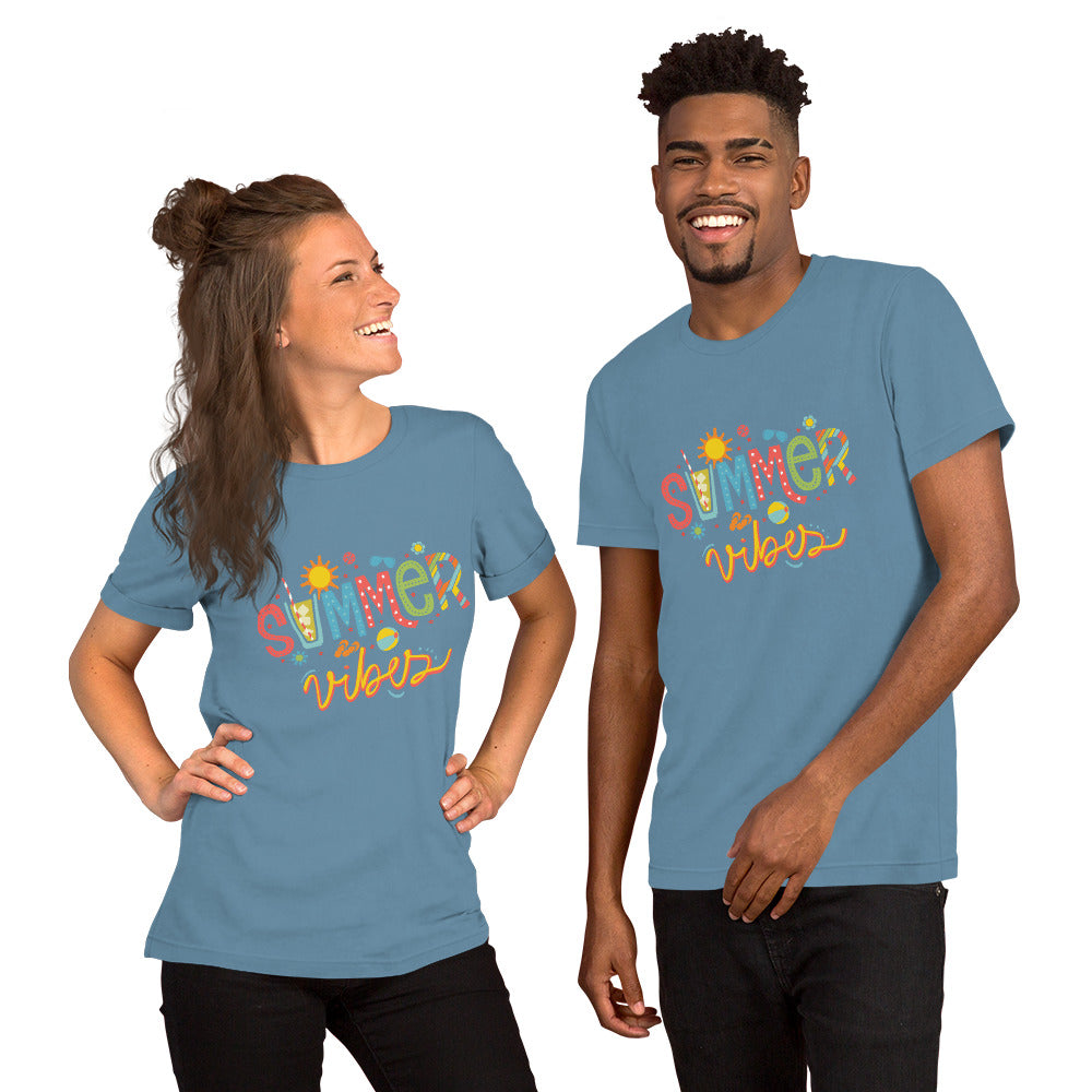 Summer Beach Vibes - Lightweight T-Shirt