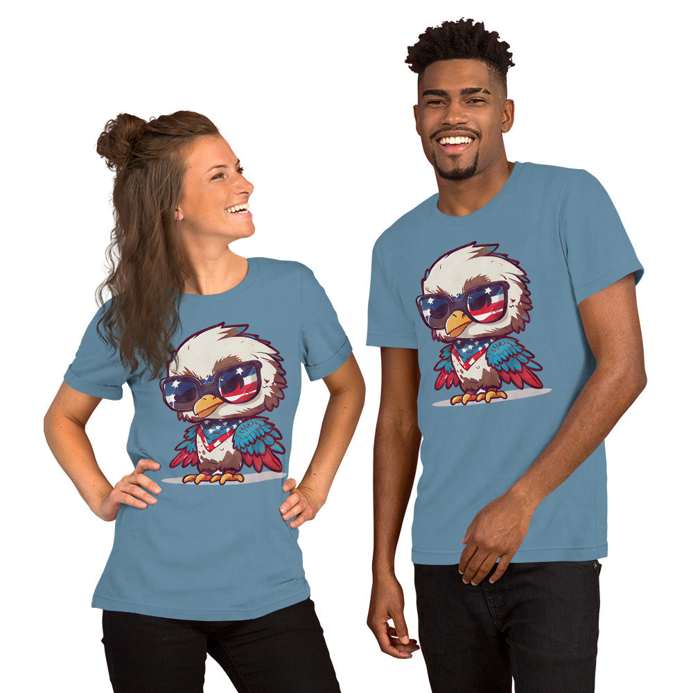 Patriotic Eagle - Lightweight T-Shirt