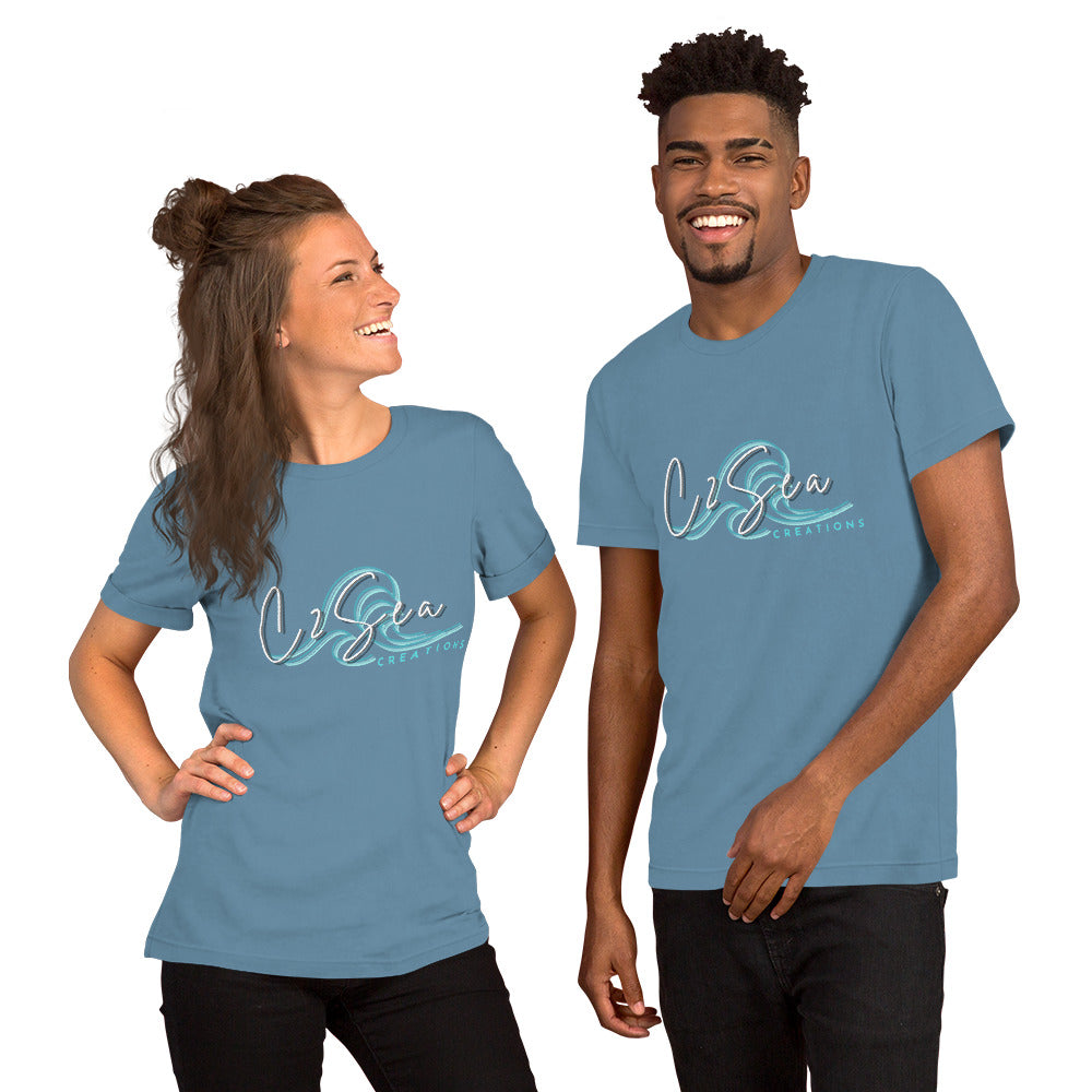 CUSTOM - C2Sea Lightweight T-Shirt (Unisex) Light Lettering