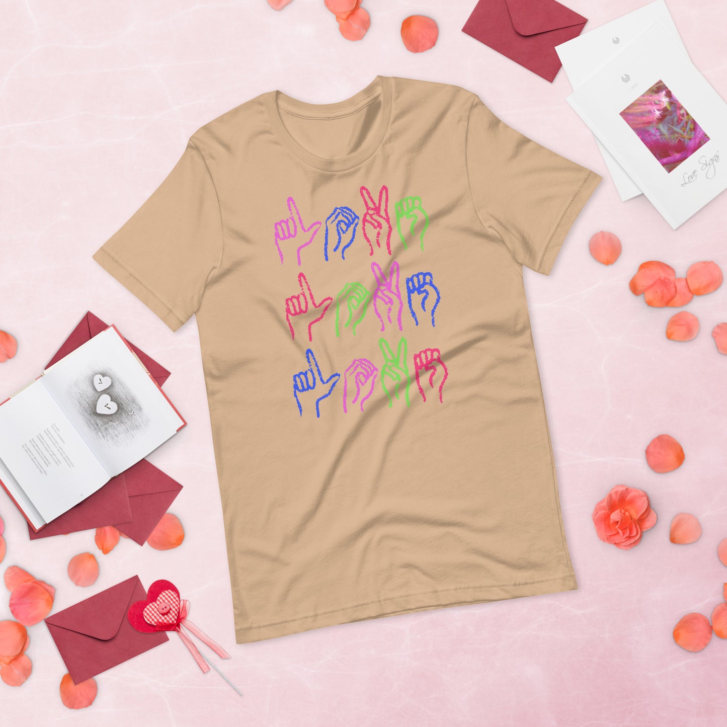 Love (Sign Language) - Lightweight T-Shirt