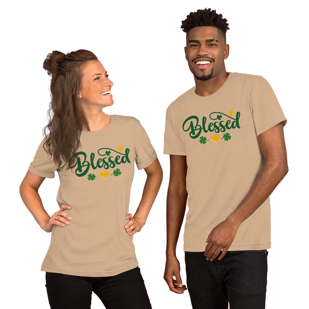 Blessed Clovers (Light) - Lightweight T-Shirt