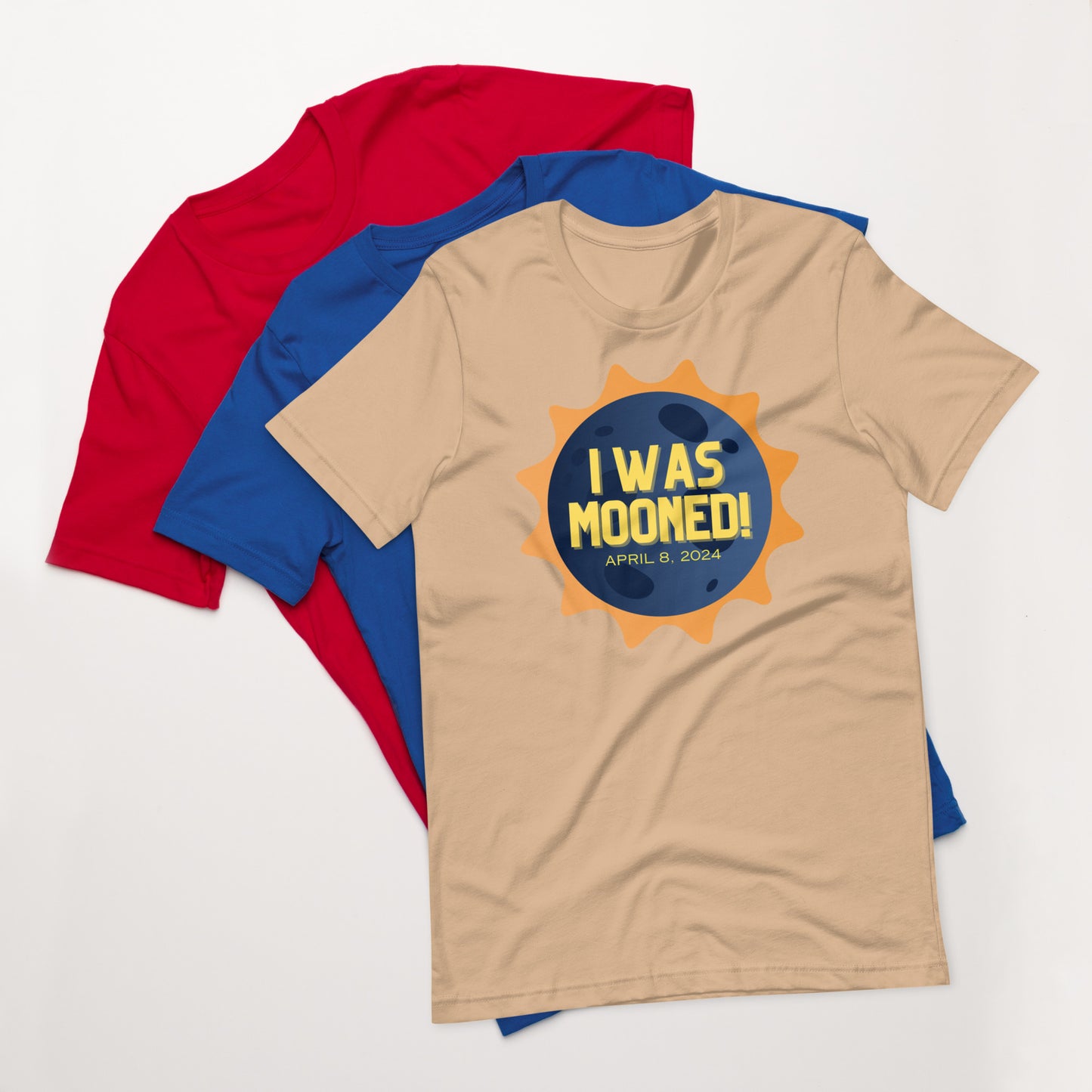 Mooned - Solar Eclipse (2024) - Lightweight T-Shirt