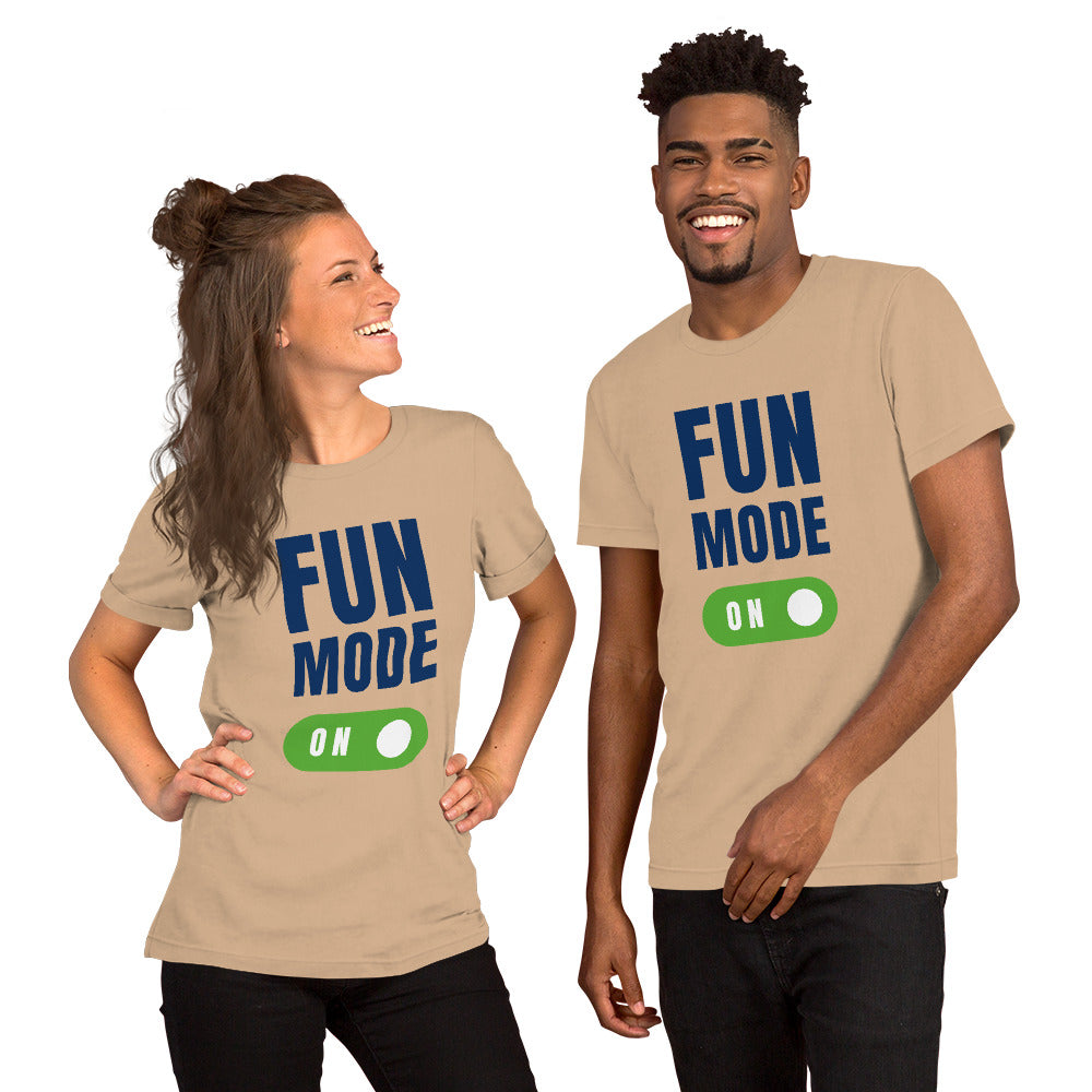 Fun Mode ON (Light) - Lightweight T-Shirt