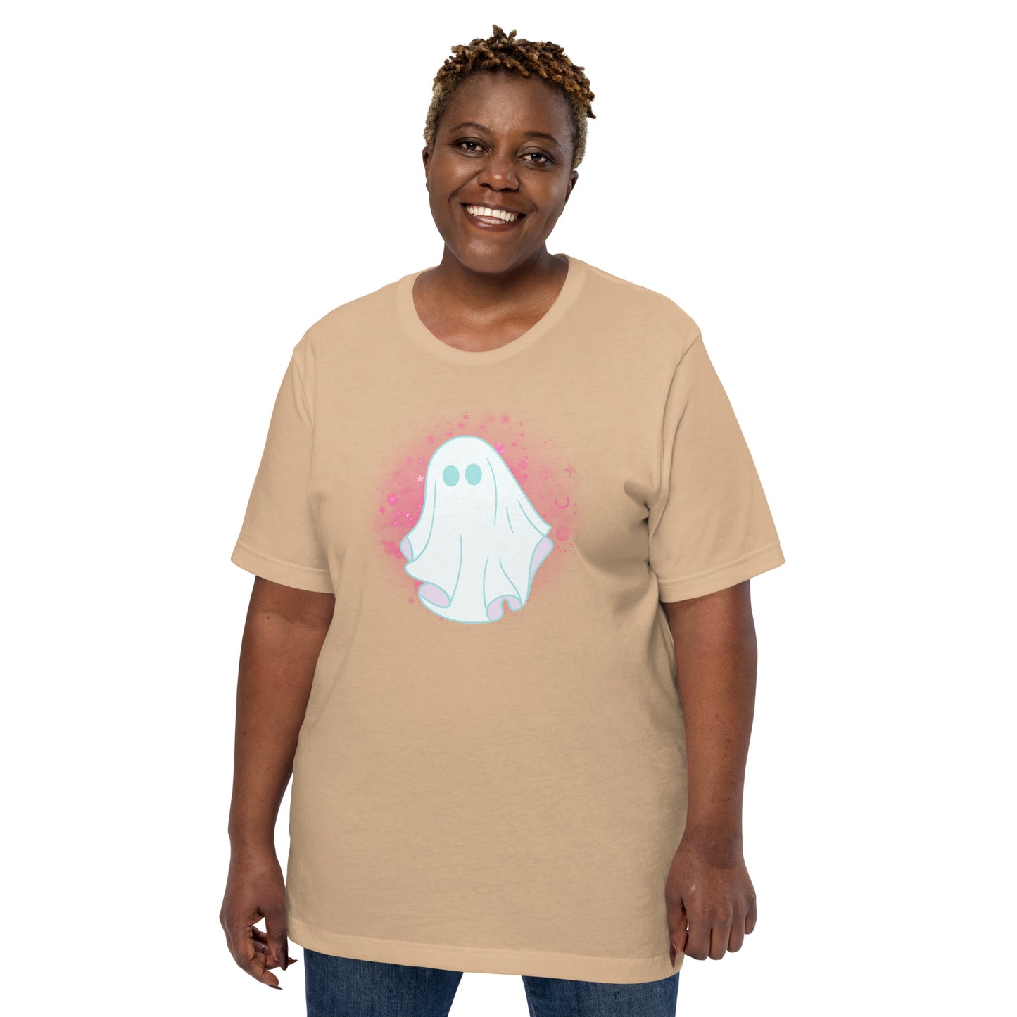 Pastel Ghost (Light) - Lightweight T-Shirt