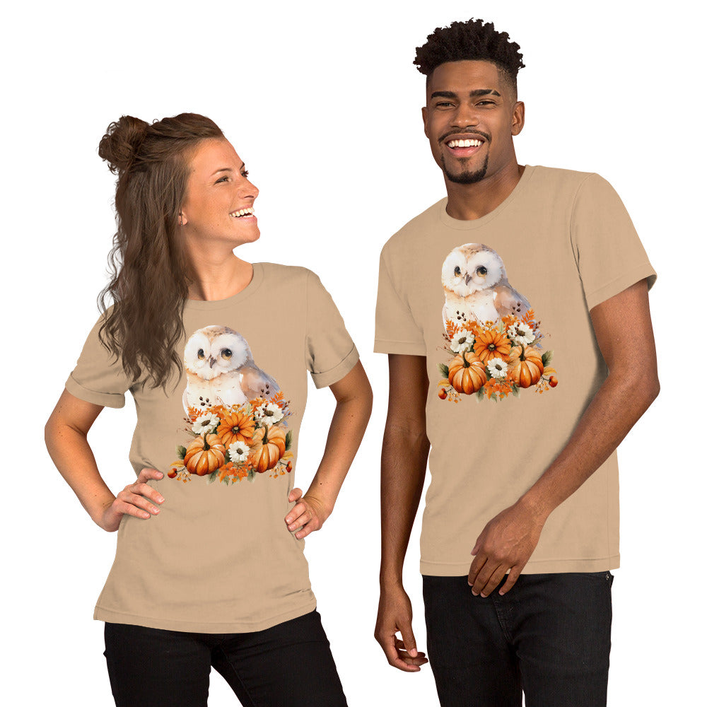 Autumn Owl - Lightweight T-Shirt
