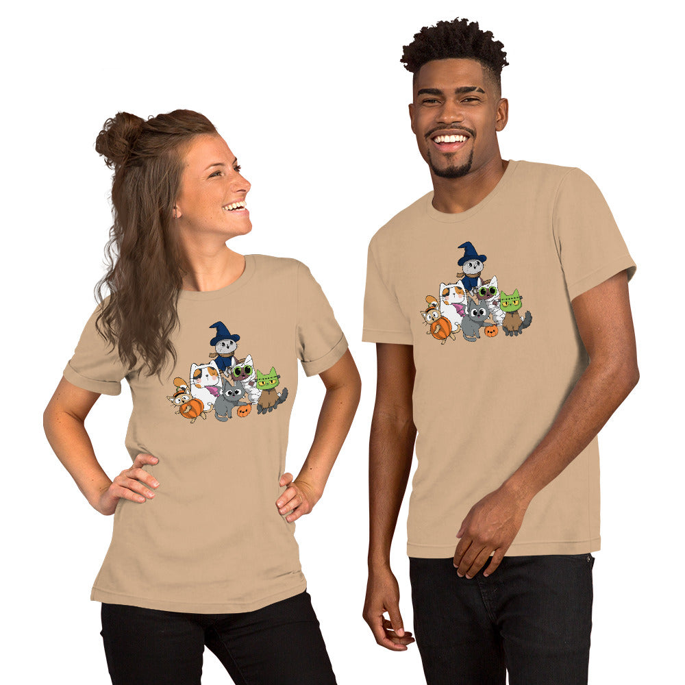 Halloween Cats - Lightweight T-Shirt
