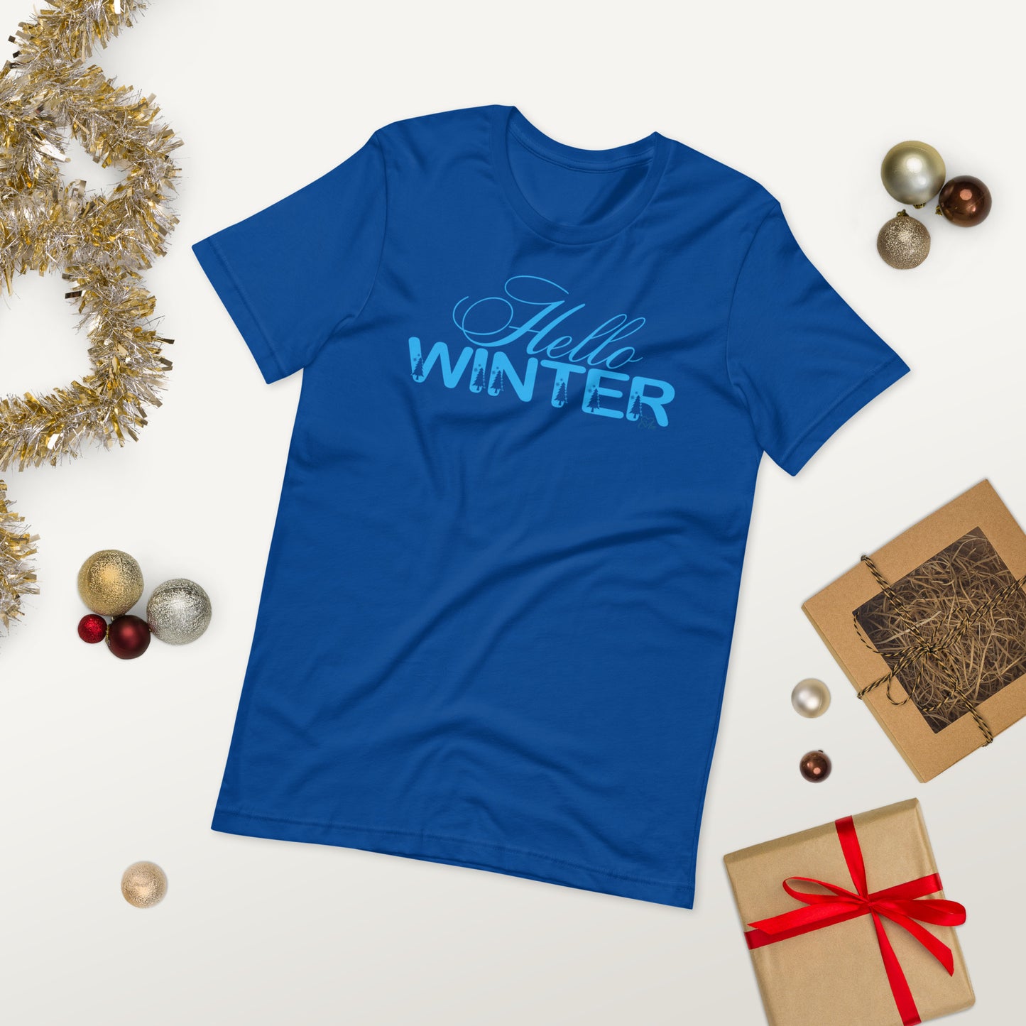 Hello Winter - Lightweight T-Shirt