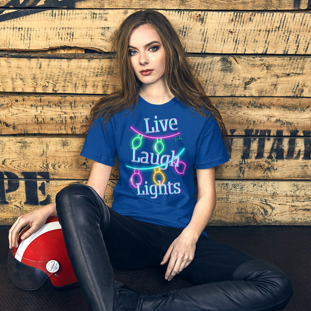 Lights Dark - Lightweight T-Shirt